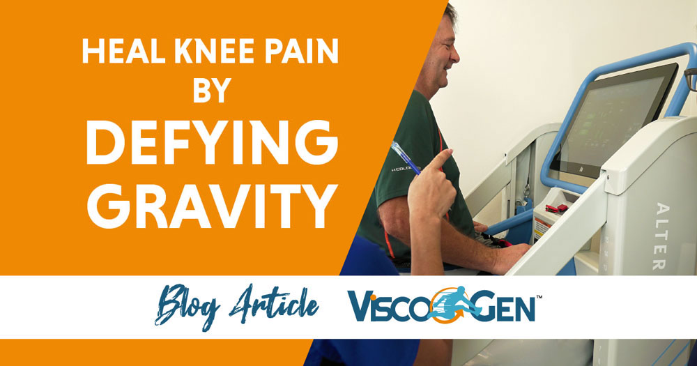 Heal Knee Pain by Defying Gravity