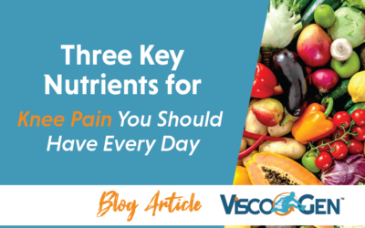 3 Key Nutrients for Knee Pain You Should Have Every Day