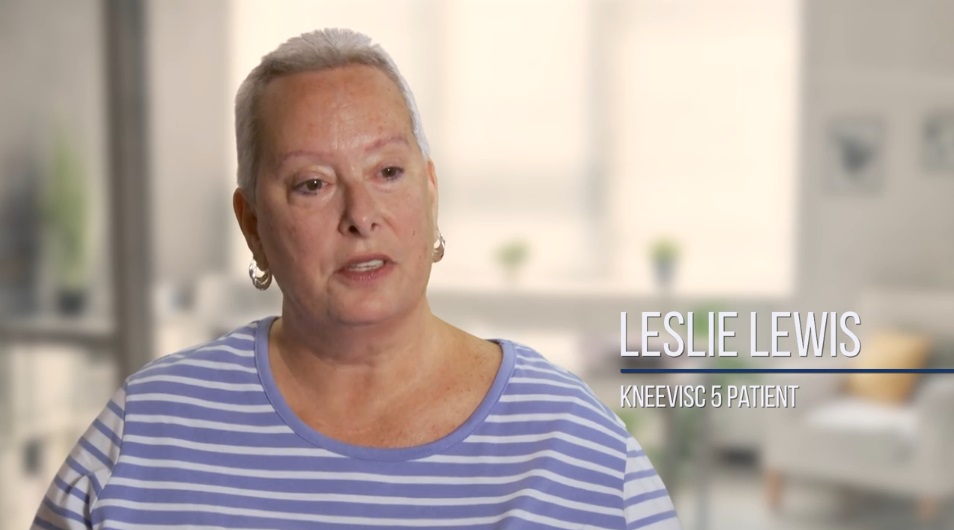 A Story of Knee Pain Relief – Meet Leslie Lewis