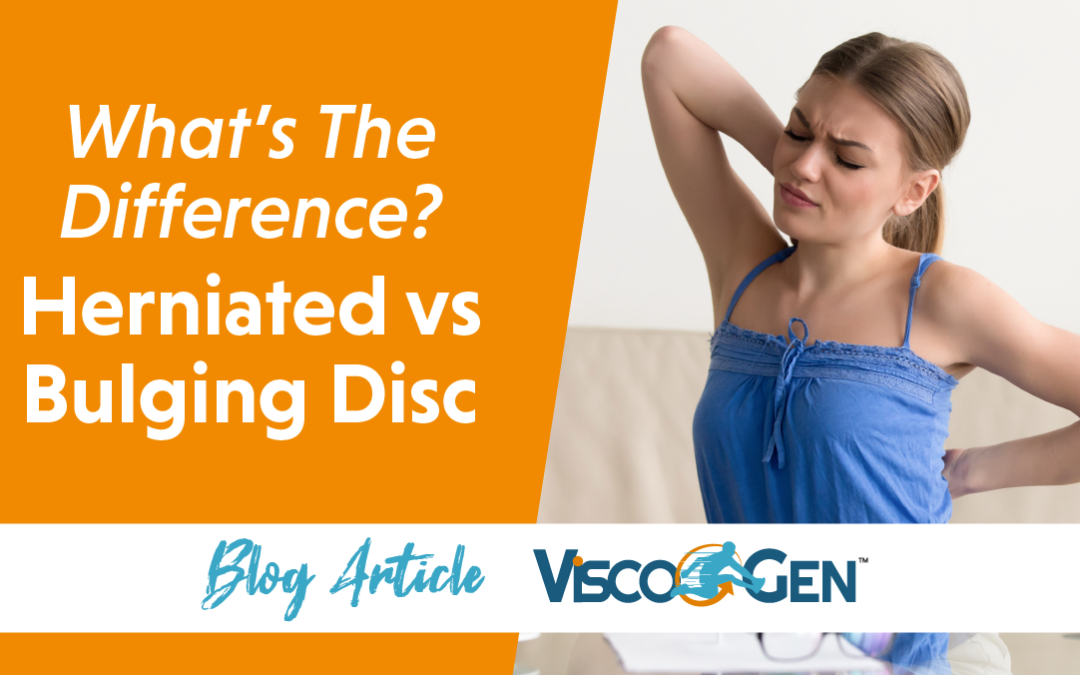 Difference between bulging and herniated disc