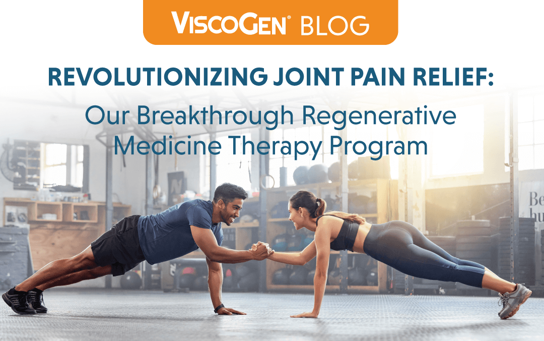 Revolutionizing Joint Pain Relief: Our Breakthrough Regenerative Medicine Therapy Program